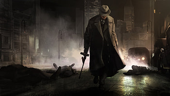 Gangster Shootout, Shootout, CG, Gangster, Fantasy HD wallpaper