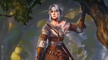 Ciri The Witcher 3 , ciri, the-witcher-3, games, ps4-games, xbox-games, pc-games, artist, artwork, digital-art, deviantart HD wallpaper