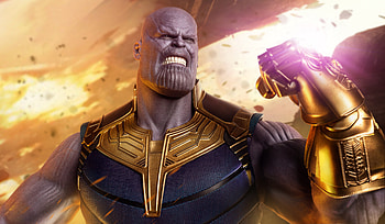 Thanos New, thanos, superheroes, digital-art, artwork, supervillain HD wallpaper
