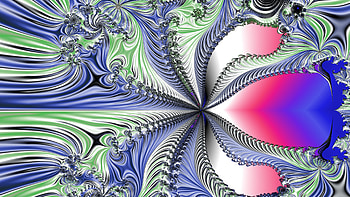 Fractal Art for your - Trippy, psychedelic, trippy, Abstract, fractal HD wallpaper