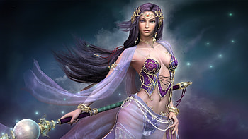 Fantasy Woman, pretty, art, fantasy, woman HD wallpaper