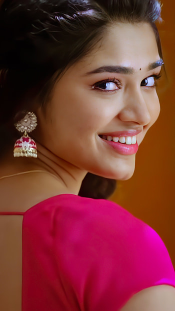 Kriti Shetty, head, nose, Kriti_Shetty HD phone wallpaper