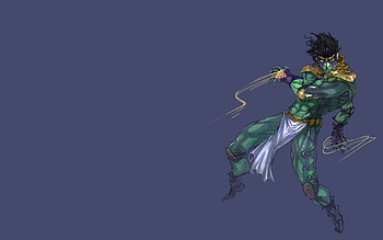 Anime - Jojo's Bizarre Adventure Star Platinum (Jojo's Bizarre Adventure) Jotaro Kujo Bakgrund HD wallpaper
