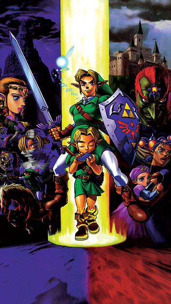 The legend of zelda ocarina of time mobile in HD phone wallpaper