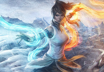 Anime - Avatar: The Legend Of Korra Korra (The Legend Of Korra) HD wallpaper