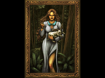 Return To Wonderland, fantasy, wonderland, comic, return, female HD wallpaper
