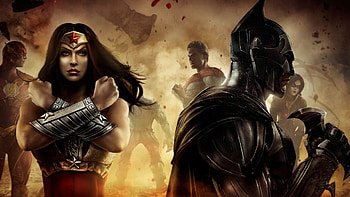 Wonder Woman and Batman, Injustice: Gods Among Us HD wallpaper