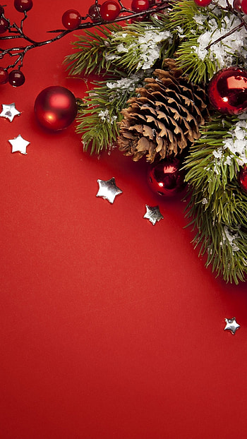 Happy New Year, Red Aesthetic HD phone wallpaper
