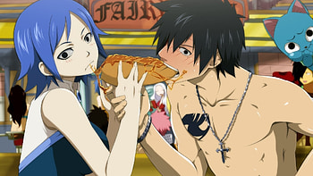 Gray, Juvia Lockser, Sharing, Fairy Tail HD wallpaper