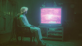Analog Dreams — Quad‑ Sci‑Fi Nostalgia, Sci Fi, Television, Retro HD wallpaper