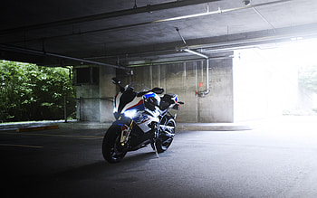 BMW S1000 RR, 2021, exterior, sports bike, new blue S1000RR, German sports motorcycles, BMW HD wallpaper