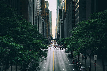 Building, Street, Usa, , City, Manhattan, New York, Skyscraper HD wallpaper
