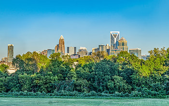 Uptown Charlotte skyline, Charlotte stories, Charlotte city, Small skyline HD wallpaper