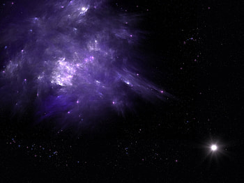 Landscape, Universe, Stars HD wallpaper