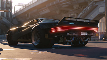 Future car, Cyberpunk 2077, video game, 2018 HD wallpaper