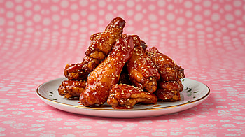 Crispy Glazed Chicken Wings Delight, Chicken Wings, barbecue, food HD wallpaper