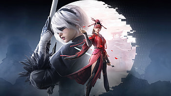 Naraka Bladepoint X Nier Crossover , naraka-bladepoint, nier-automata, games, 2023-games, ps4-games, ps5-games, xbox-one-games HD wallpaper