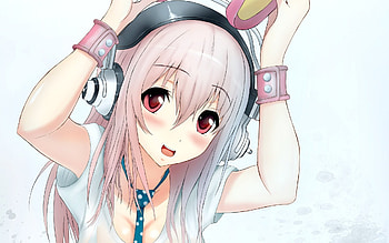 Super Sonico anime HD wallpaper