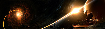 My updated dual monitor collection - mostly space themed HD wallpaper