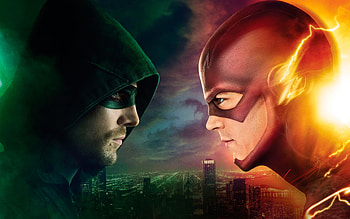 Flash Vs Arrow, the-flash, tv-shows, arrow HD wallpaper