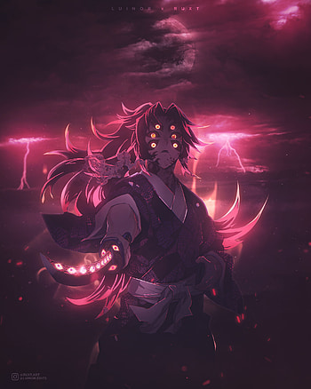Kokushibo demon slayer, uppermoon, yorichi, tanjiro, demonslayer HD phone wallpaper