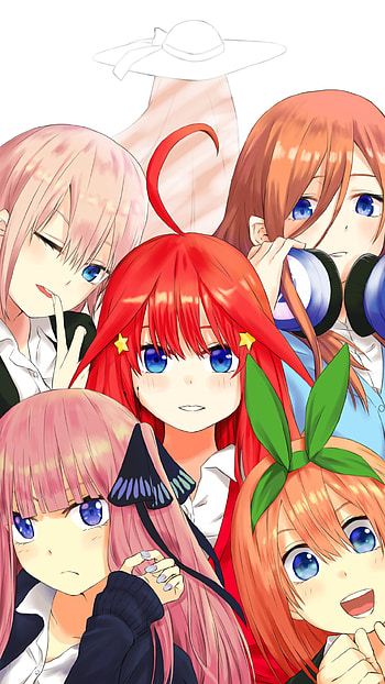 Anime girl, Girls, The quintessential quintuplets HD phone wallpaper