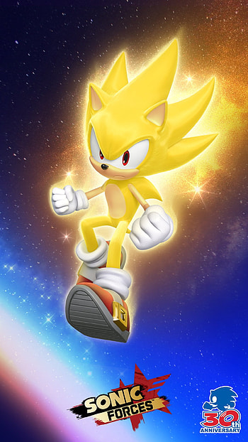 Super Sonic, hedgedog HD phone wallpaper