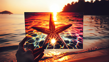 Stunning Starfish: A Ultra Adventure, starfish, beach, ocean, graphy HD wallpaper