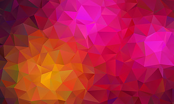 Geometric Abstract, Triangle geometric abstract, Artistic , Vivid visuals HD wallpaper