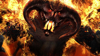Gandalf vs Balrog, , Top backgrounds, Movies HD wallpaper