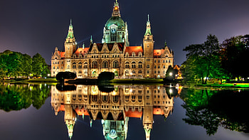 New Town Hall, Germany HD wallpaper