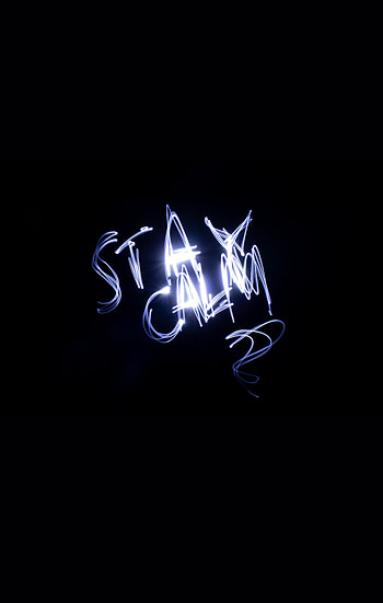 Dark, Text, Words, Shine, Light, Long Exposure, zelight HD phone wallpaper