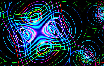 Abstract, Waves, Multicolored, Motley, Lines, Neon HD wallpaper