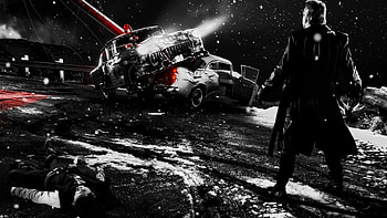 Sin City, Marv's story, Brutal anti-hero, Comic book adaptation HD wallpaper