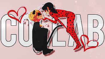 Ladybug and Chat Noir. Ladybug and Chat Noir. Miraculous Ladybug HD wallpaper
