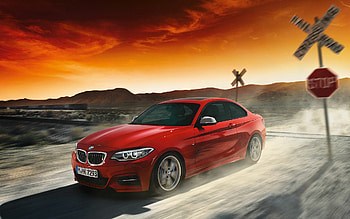 BMW 2er coupe, , Videos, Red BMW HD wallpaper