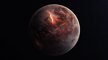Planet, destruction, space HD wallpaper