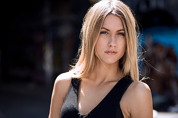 Unknown Model, babe, lady, model, blonde, woman HD wallpaper