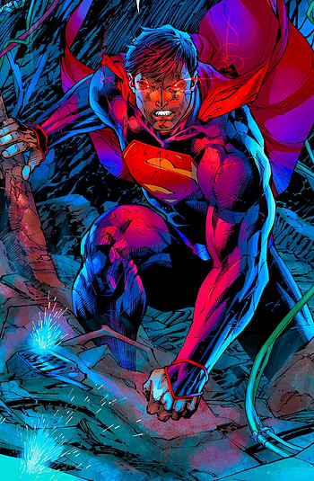 Superman, Jim Lee, DC Comics, Artwork HD phone wallpaper