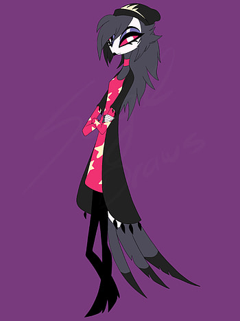 Octavia Helluva Boss, magenta, owl, cool, teen HD phone wallpaper