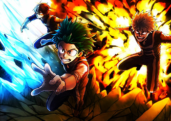 My Hero Academia, , Best action anime HD wallpaper