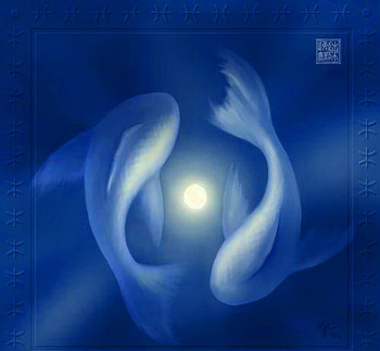 Pisces Feb 19 - March 20, pisces, opposite direstions, sign, zodiac, february to march, fish HD wallpaper