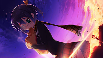 Love, Chunibyo and Other Delusions, Anime characters, Daydreaming theme, Quirky love story HD wallpaper