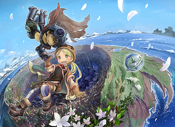 Made in Abyss: TV Series, Enthralling anime, Memorable , Riko's courage HD wallpaper