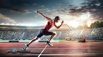 Athletics , Competitive drive, Athletic prowess, Unstoppable determination HD wallpaper