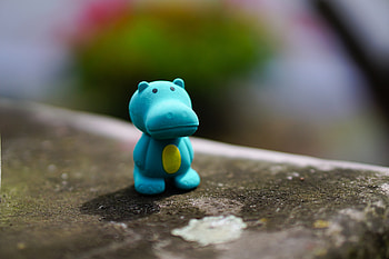 Miscellanea, Miscellaneous, Toy, Shadow, Statuette, Hippopotamus HD wallpaper
