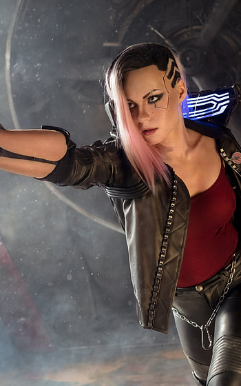 Cosplay Cyberpunk 2077, Captivating , and mobile HD phone wallpaper