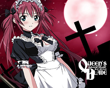 Queen Blade Beauty, tv show, anime, girl, queen blade, beauty HD wallpaper