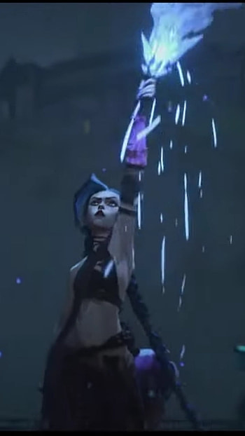 Arcane: Powder, electric blue, performing arts HD phone wallpaper