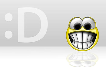 TOO HAPPY, happy, white, black, yellow HD wallpaper